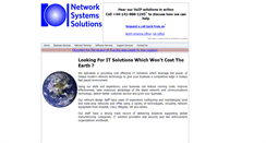 Desktop Screenshot of networksystemssolutions.eu